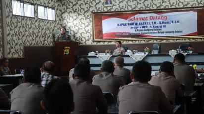 Komisi III DPR RI akan Perjuangkan Kenaikan Tunjangan Bhabinkamtibmas
