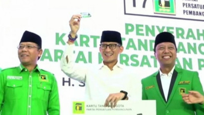 Sandiaga Uno Dituding Beri Mahar untuk Jadi Kader PPP, Mardiono Katakan Ini