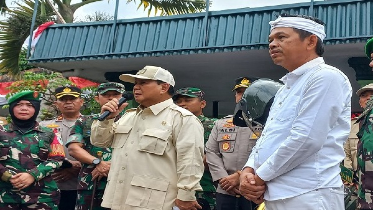 Mimpi Dedi Mulyadi soal Prabowo Subianto Sejak SMA: Tercapai Jadi Presiden 2024
            - galeri foto
