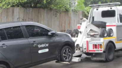 Dishub DKI Tertibkan Parkir Liar Pungli di Jakarta Utara