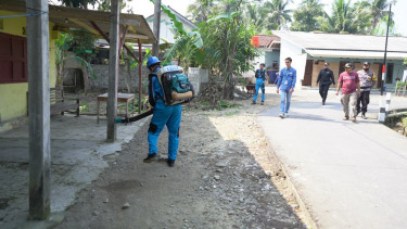 Rayakan Hari Jadi yang Pertama, Hotel Pertama di Bandara YIA Gelar Fogging di Desa Sekitar