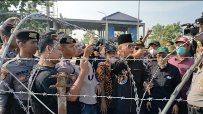 Hadapi Pendemo dengan Santai, Pimpinan Ponpes Al Zaytun Panji Gumilang Kerahkan Anjing Herder, Bukti Tak Takut Massa?