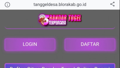 90 Website Desa di Blora Diretas hingga Tampilkan Iklan Judi Online