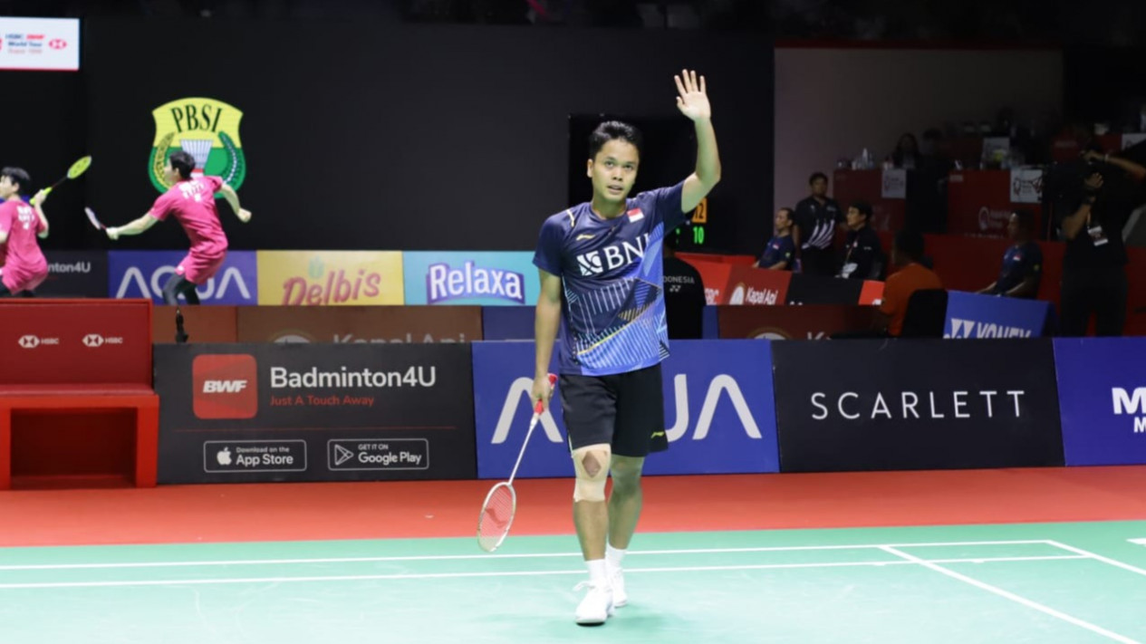 Anthony Sinisuka Ginting Kembali Jadi Tulang Punggung Indonesia, Jadi Satu-Satunya Wakil di Final Indonesia Open
            - galeri foto