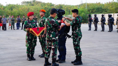 Tutup Latihan Aksi Khusus Koopssus TNI, Panglima TNI: Wujud Sinergitas Tri Matra TNI