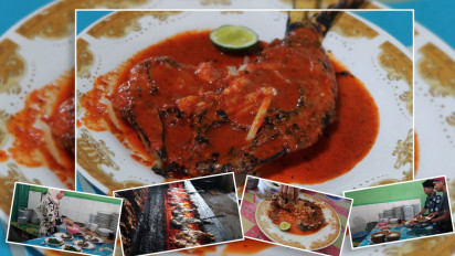 Dikenal Luas Kelezatannya Oleh Masyarakat Tapanuli Selatan, Kuliner Ikan Mas Bakar Sinyarnyar Buat Lidah Bergetar