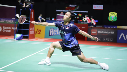 Head to Head Anthony Ginting Vs Viktor Axelsen: Raja Badminton Dunia Terlalu Perkasa