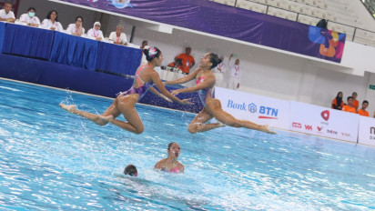 DKI Jakarta Juara Umum Kejurnas Renang Artistik Festival Akuatik Indonesia 2023