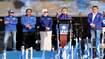 Pesan Menohok Zulhas saat Deklarasi Widya Pratiwi untuk Caleg DPR RI dari PAN