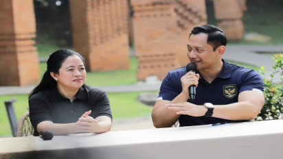 Meski Tuai Komentar Elite Politik, Akhirnya AHY Bertemu Puan di GBK