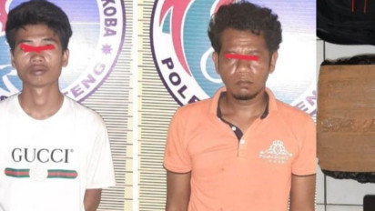 Polisi Tangkap Bandar Pemasok Ganja di Tapanuli Tengah, Dua Tersangka Diamankan dengan Barang Bukti 956 Gram Ganja