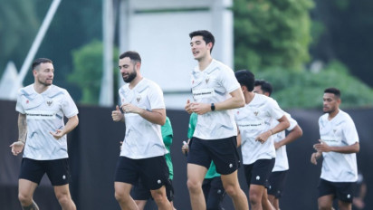 Shin Tae-yong Minta Timnas Indonesia Beri Kejutan untuk Argentina