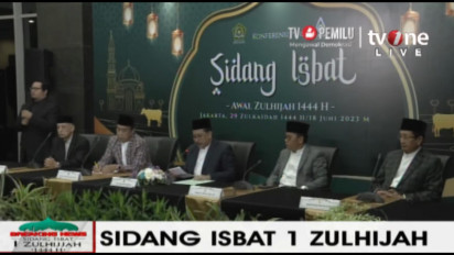 Kementerian Agama RI Tetapkan 1 Zulhijah pada 20 Juni, Idul Adha 1444 H Jatuh pada 29 Juni 2023