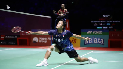 Kalah Fisik Jadi Pembelaan Kekalahan Anthony Sinisuka Ginting di Final Indonesia Open