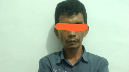 Seorang Residivis Narkoba Dibekuk Satuan Resnarkoba Polres Sibolga di Rumahnya
