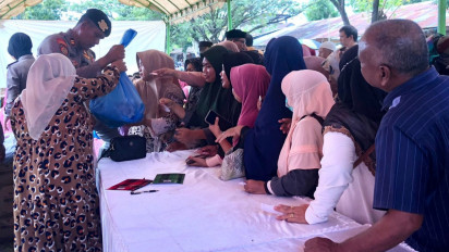 Tekan Lonjakan Harga Jelang Idul Adha, Polres Aceh Barat Gelar Pasar Murah