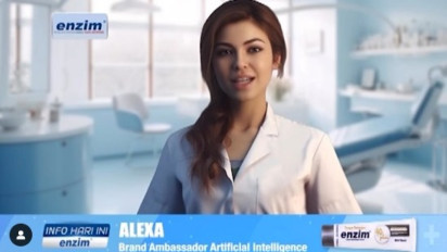 Enzim Jadi Brand Pertama Gunakan Ambassador Artificial Intelegenc (AI)