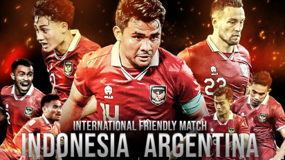 Link Live Streaming Indonesia Vs Argentina, Kick-off Pukul 19.30 WIB Saksikan Gratis di Sini