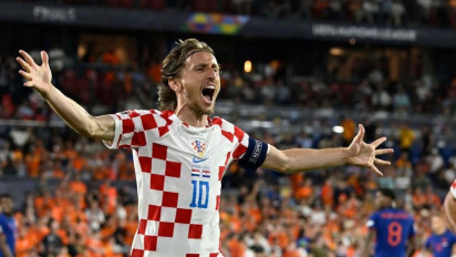 Luka Modric Emosional Setelah Gagal Bawa Kroasia Juara Liga Bangsa-Bangsa