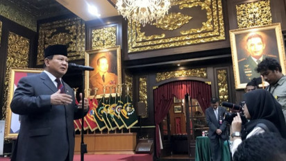 Prabowo Subianto Tegaskan Pemerintah Meremajakan Seluruh Pesawat Tempur TNI Angkatan Udara