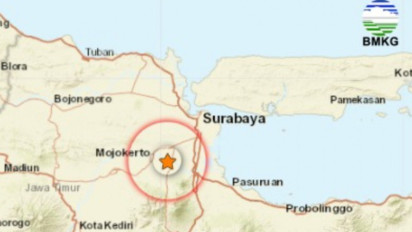 Gempa Bumi Tektonik 4,6 Episenter Mojokerto, Ini Himbauan BMKG