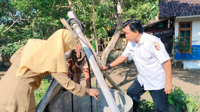 Kekeringan di Patrang Jember Makin Meluas, Sebabkan Air Sumur Bau dan Keruh