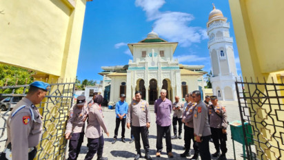 Hut Ke-77 Bhayangkara, Biro SDM Polda Aceh Revitalisasi Makam Syiah Kuala dan Masjid Baiturrahim