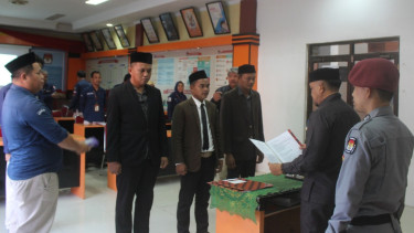 KPU Selayar Lantik Pengganti Anggota PPK dan PPS Yang Mengudurkan Diri