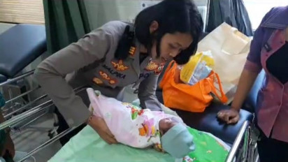 Dibuang Hidup-hidup di Areal Pura, Suara Tangisan Bayi Kejutkan Warga Denpasar