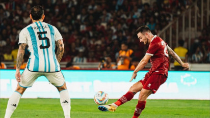 Terungkap Ini yang Dibicarakan Antara Marc Klok dengan Alejandro Garnacho Usai Laga Timnas Indonesia Vs Argentina