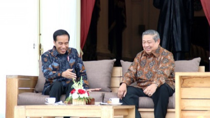 Ini Respons Jokowi soal Mimpi SBY Naik Kereta Bareng Dirinya dan Megawati
