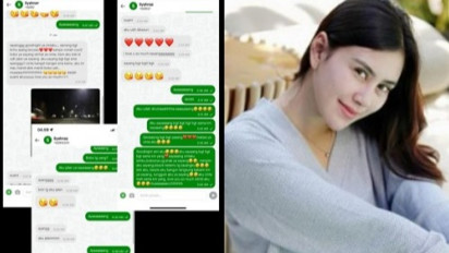 Diduga Selingkuh, Syahnaz Sadiqah dan Rendy Kjaernett Chat Mesra Via Aplikasi Gojek