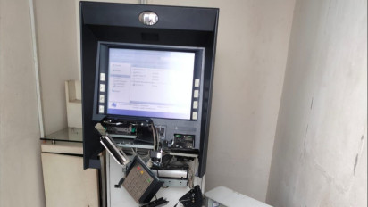 Mesin ATM di SPBU Babel Hancur Dihajar Maling