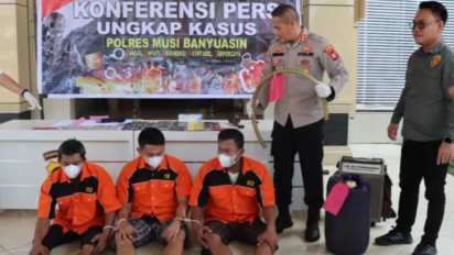 Polisi Grebek Gudang Penimbunan BBM Subsidi Tiga Pemiliknya Ditangkap