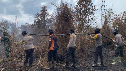 Setalah 5 Hari, Karhutla di Cagar Biosfer Hutan Giam Siak Kecil Akhirnya Berhasil Dipadamkan