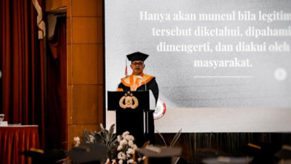 Orasi Fadil Imran di Hadapan Civitas Akademika STIK Polri, Singgung Peran Polisi Sebagai Pencegah Kejahatan