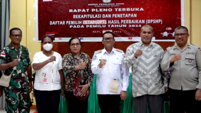 KPU Mappi Tetapkan DPT 80.440 Orang