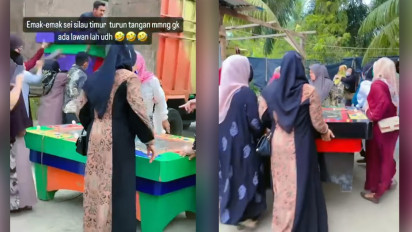 Gerebek Lokasi Perjudian, 'The Power of Emak-Emak' Rusakan 5 Mesin Tembak Ikan di Asahan