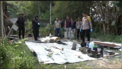 Terungkap, Lokasi Ledakan Petasan di Batu Ternyata Jadi Tempat Produksi Petasan
