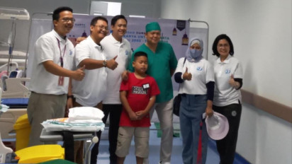 Acara Puncak Peringatan HUT Ke-21, Rumah Sehat Untuk Jakarta RSKD Duren Sawit Gelar Sunatan Massal