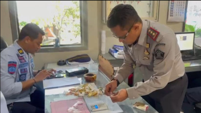 Petugas Gagalkan Penyelundupan Sabu yang Dibawa Pengunjung Lapas Tulungagung