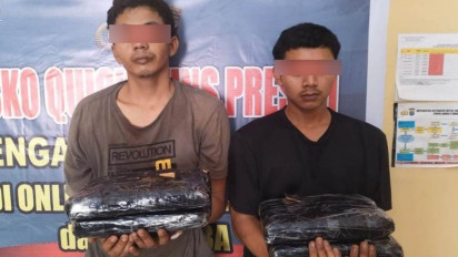 Polisi Tangkap 2 Pria Kurir Ganja di Tapteng saat Bertransaksi di Lokasi Permainan Biliar