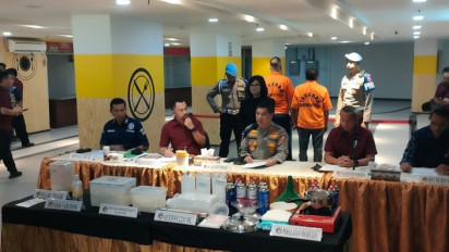 Pabrik Sabu di Sebuah Apartemen Hasilkan Setengah Kilogram Sabu dalam Waktu 15 Menit