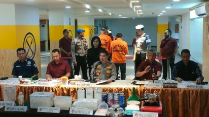 Grebek Pabrik Jaringan Internasional di Apartemen Vittoria, Polisi Sita Kristal dan Sabu Cair Siap Edar 