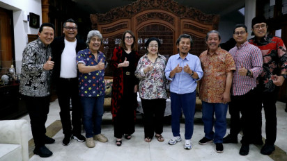 Jadi Pengisi Acara Perayaan Bulan Bung Karno, Megawati Terima Grup Musik Bimbo di Kediamannya