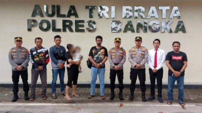 Polisi di Babel Tangkap Pelaku Perdagangan Bayi Lintas Provinsi Antar Pulau