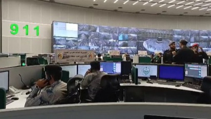 Menengok Dapur Layanan 911 Arab Saudi, Cepat Tanggap Berikan Rasa Aman Bagi Jemaah Haji