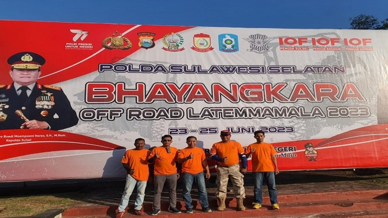 Tak Hanya Pasar Rakyat untuk Peringati HUT Bhayangkara ke-77, Polres Polopo Juga Gelar Bhayangkara Jambore Off Road
            - galeri foto