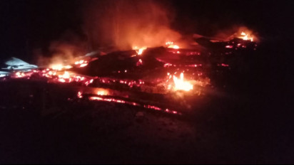 Satu Rumah Dibakar OTK, Kapolres Luwu Utara Warning Pelaku Pembakaran Rumah