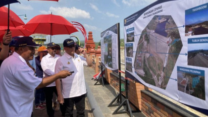 Kementerian PUPR Rampungkan Pembangunan Bendungan Cipanas